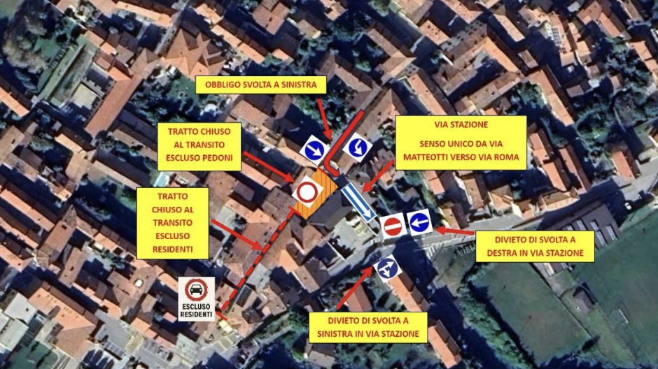 Pombia, riqualificazione del parcheggio di via Matteotti